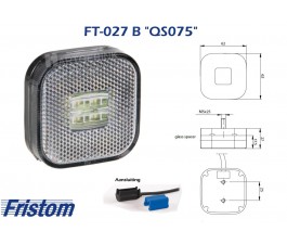 Breedtelicht LED FRISTOM FT-027 B QS075